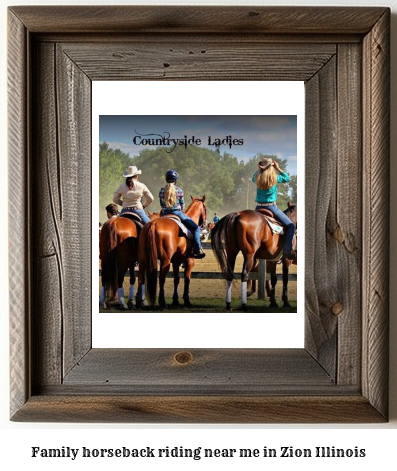 family horseback riding near me in Zion, Illinois